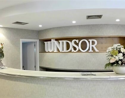 Hotel Windsor: fotografie vybavení exteriérů a interiérů ubytování.