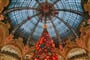 Poznávací zájezd Francie - adventní Paříž - galerie Lafayette