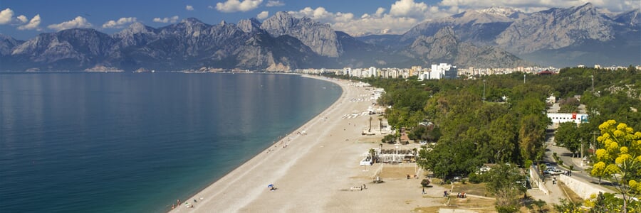 Antálie, nejkrásnější pláže Turecka