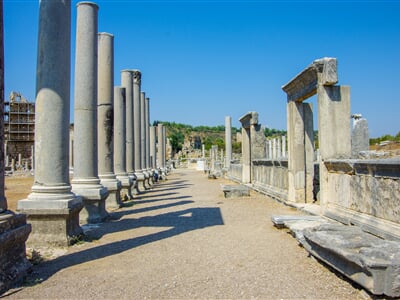Starověké památky města Perge