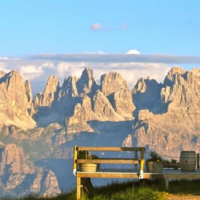 Brenta estate view from paganella