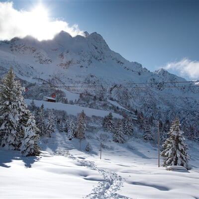 Inverno PassoTonale cabinovia Paradiso Icaro  MG 0753