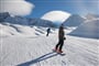Inverno Snowboard Ghiacciaio pista Icaro DSC5054