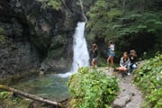 Cascata del Pison Val Meledrio Ph V. Veneri