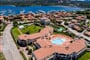 blu hotel morisco vista aerea cannigione sea