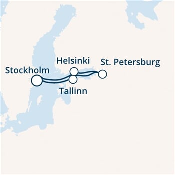 Trasa plavby CFA-STO07022