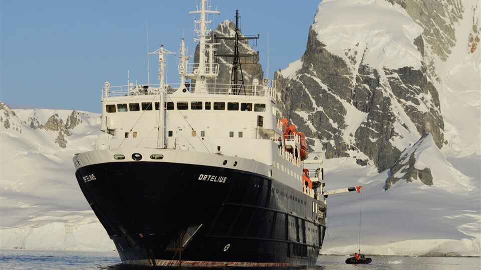 Ortelius at Orne Island, Antarctica Elke Lindner