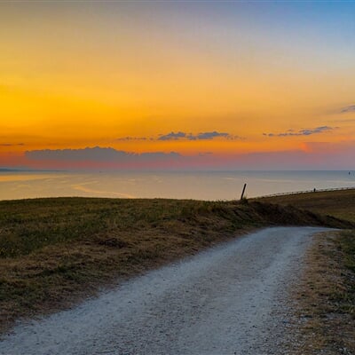 natura tramonto punta aderci vasto andrea ludovico