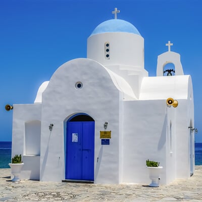 Kostel Agios Nikolaos v Protaras