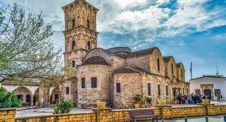 Kostel sv. Lazara - Agios Lazaros v Larnace