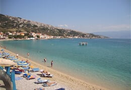 ostrov Krk Baška - apartmány Vila Brnić