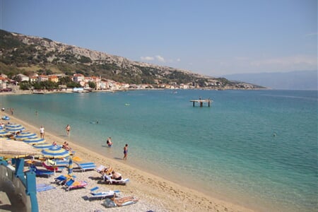 ostrov Krk Baška - apartmány Vila Brnić