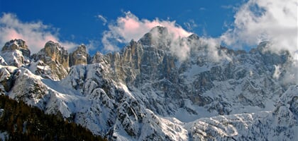 Civetta, lyžování v Dolomiti Superski