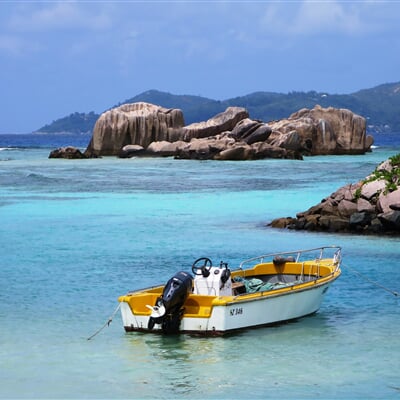 La Digue, jeden z ostrovů souostroví Seychely