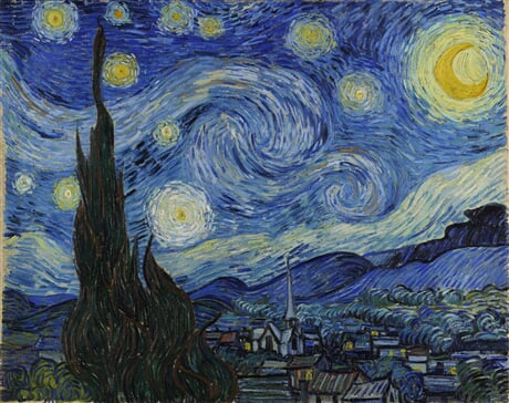 Hvězdná noc (Vincent Van Gogh)