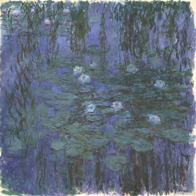 Modré lekníny (Claude Monet)