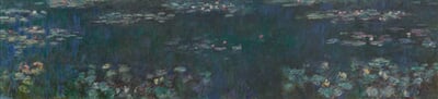 The Water Lilies   Green Reflections   Claude Monet