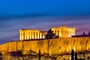 Řecká Akropolis v noci
