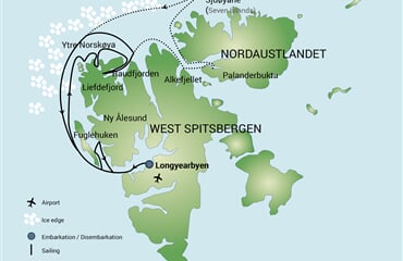 North Spitsbergen, In search of Polar Bear & Pack Ice Arc of Meridian (m/v Hondius)
