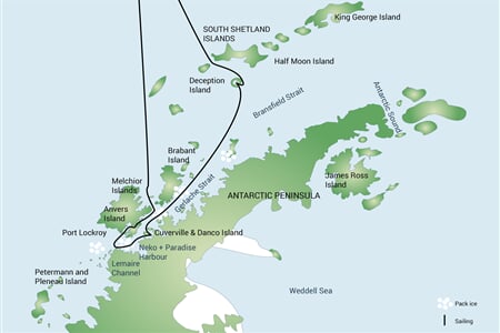 Antarctica - Discovery and learning voyage (m/v Ortelius)