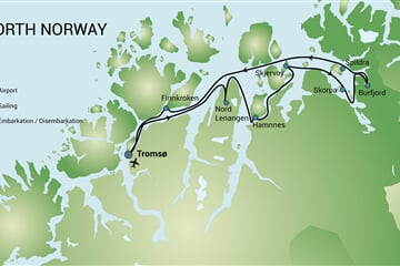 North Norway, Aurora Borealis, Hike & Kayak & Sail (s/v Rembrandt van Rijn)