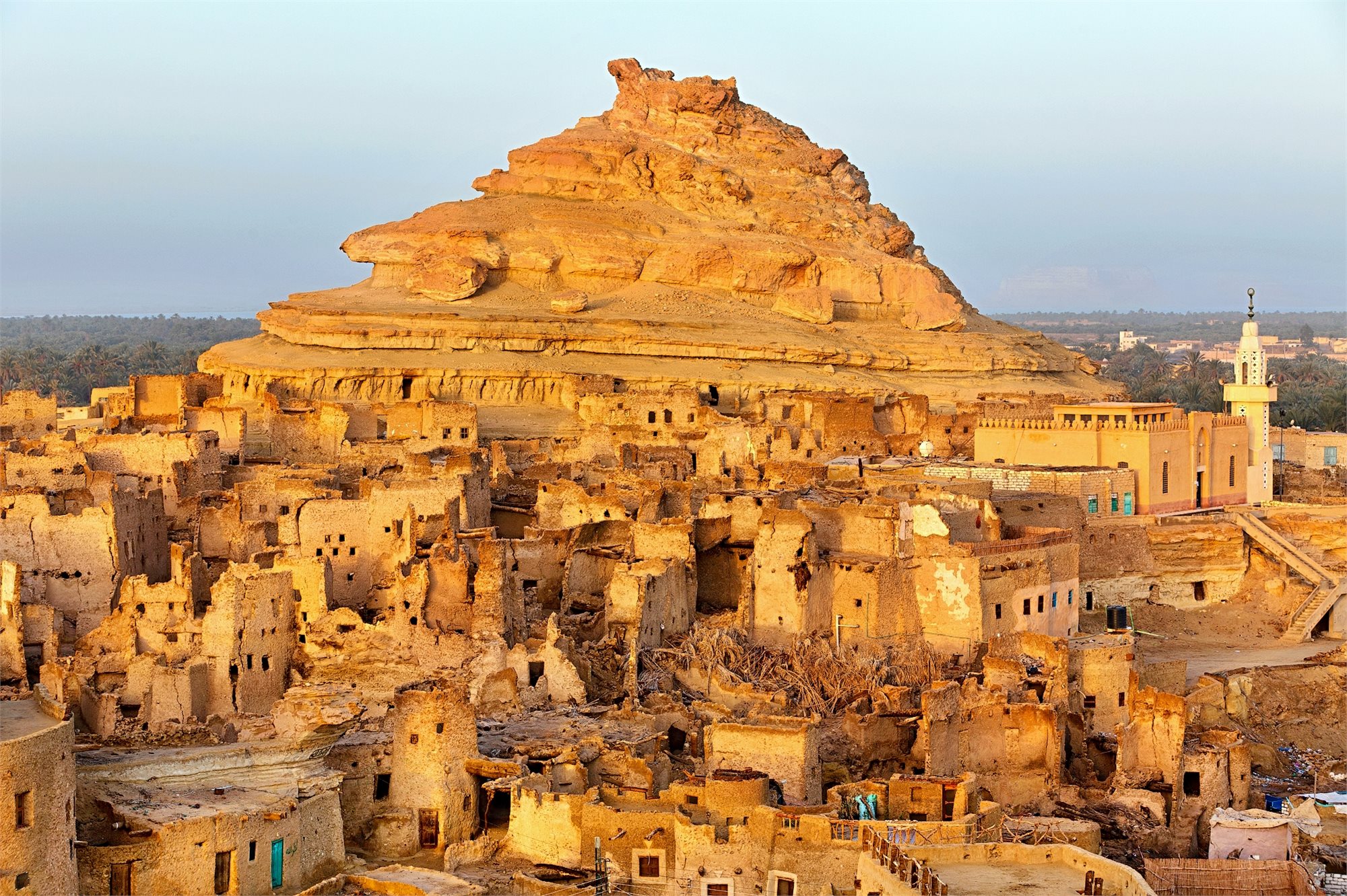 Egypt - oáza Síwa - pevnost Shali