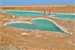 Egypt - solná jezera v oáze Síwa
