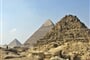 Egypt - pyramidy v Gíze