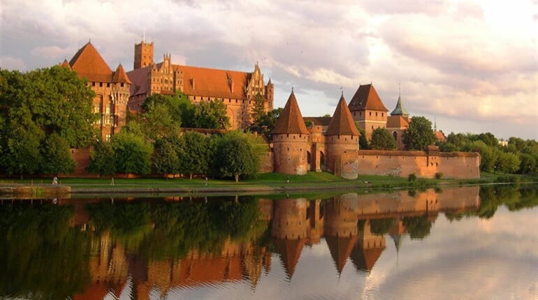 Polsko - hrad Malbork