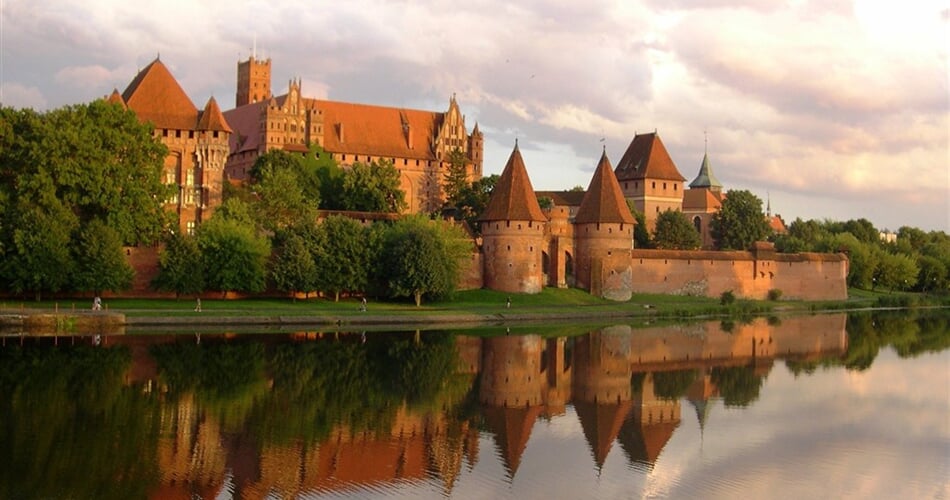 Polsko - hrad Malbork