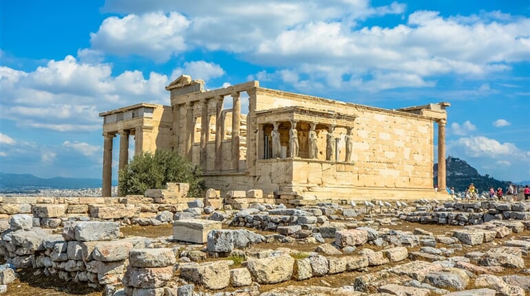 Řecko - Athény - Akropole - Erechtheum