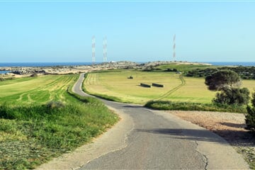 Silnice na výběžek Capo Greco, Kypr