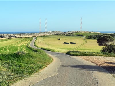 Silnice na výběžek Capo Greco, Kypr