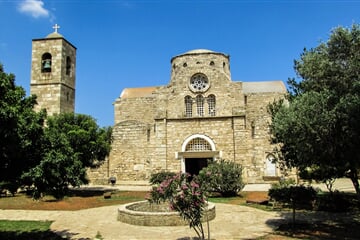 Ayios Varnavas v městě Famagusta na Kypru