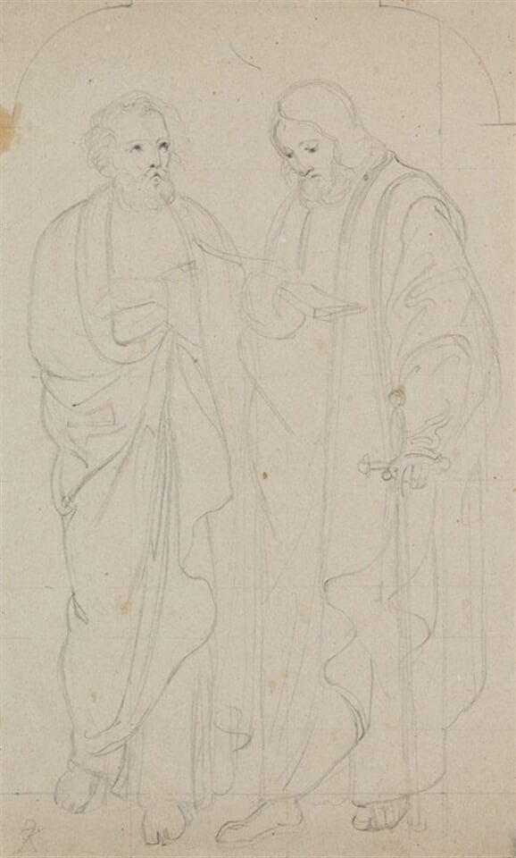 Sv. Petr a Pavel, studie