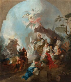 Alexandr před Jeruzalémem