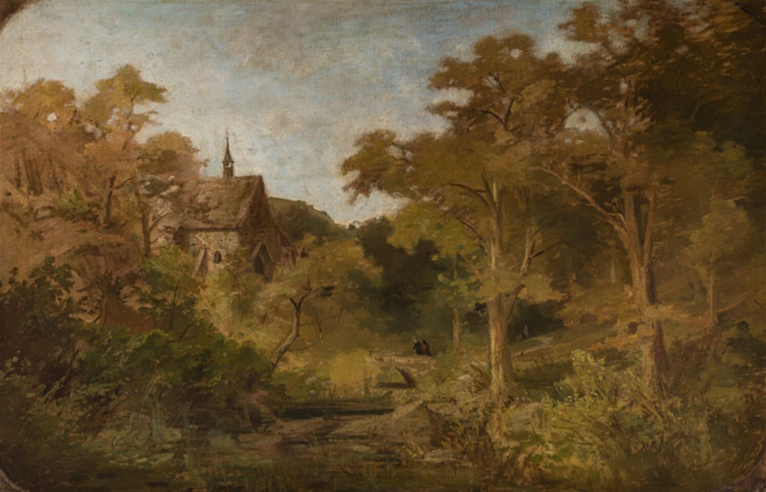 Kaple v lese - Kostel v lese