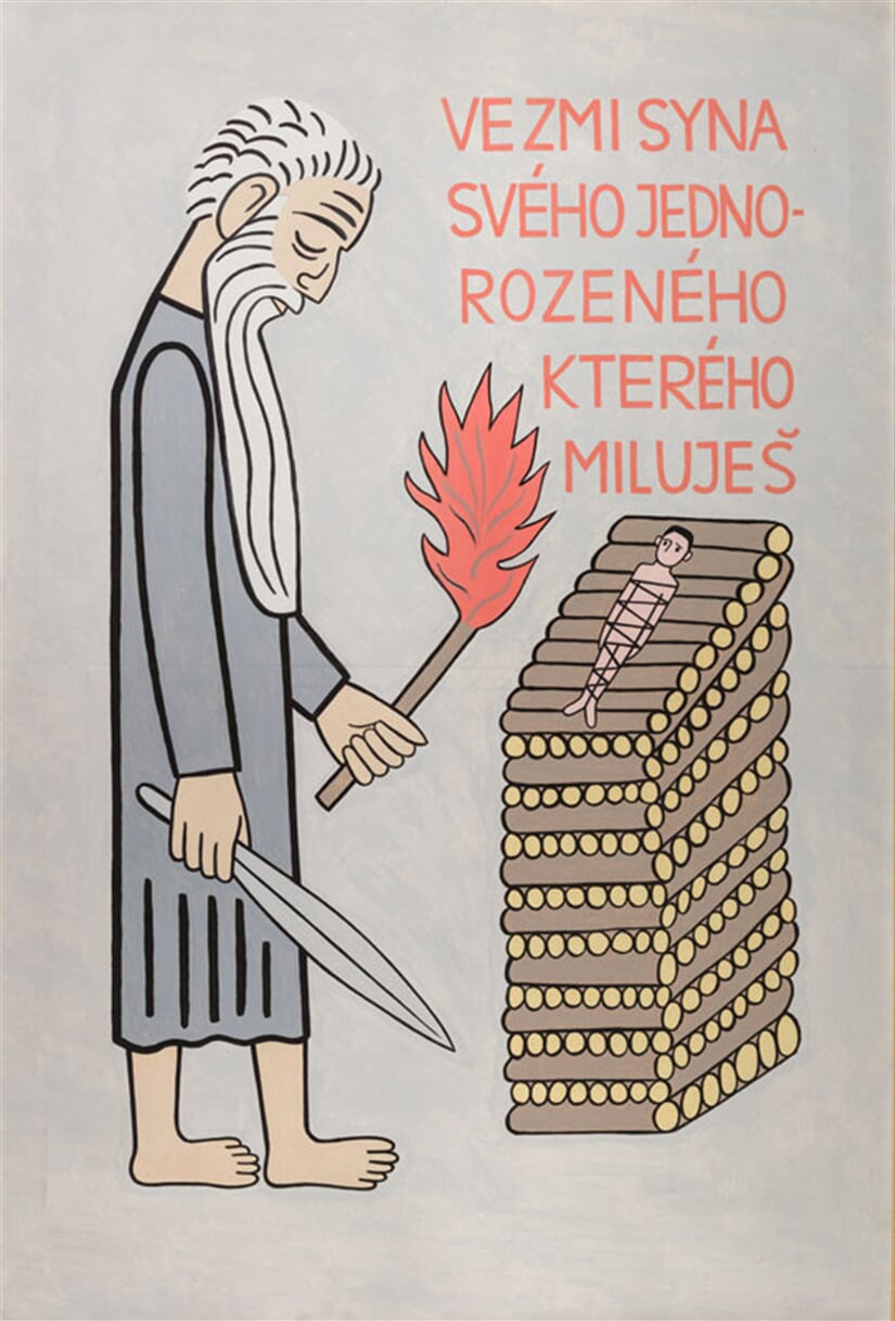 Abraham a Izák