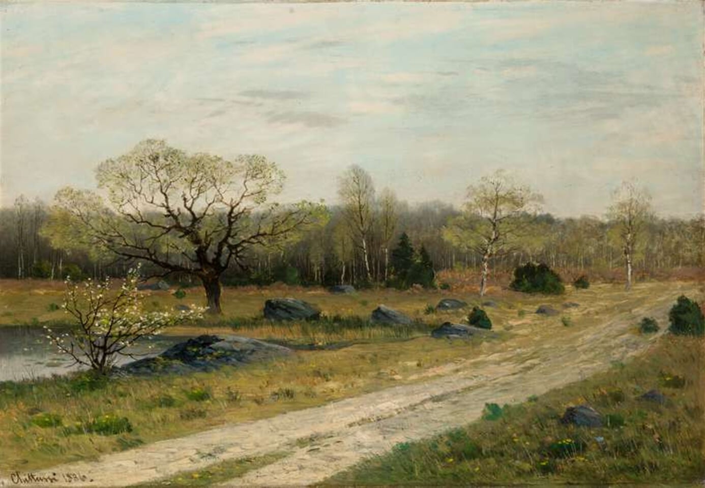 Jaro ve Fontainebleau