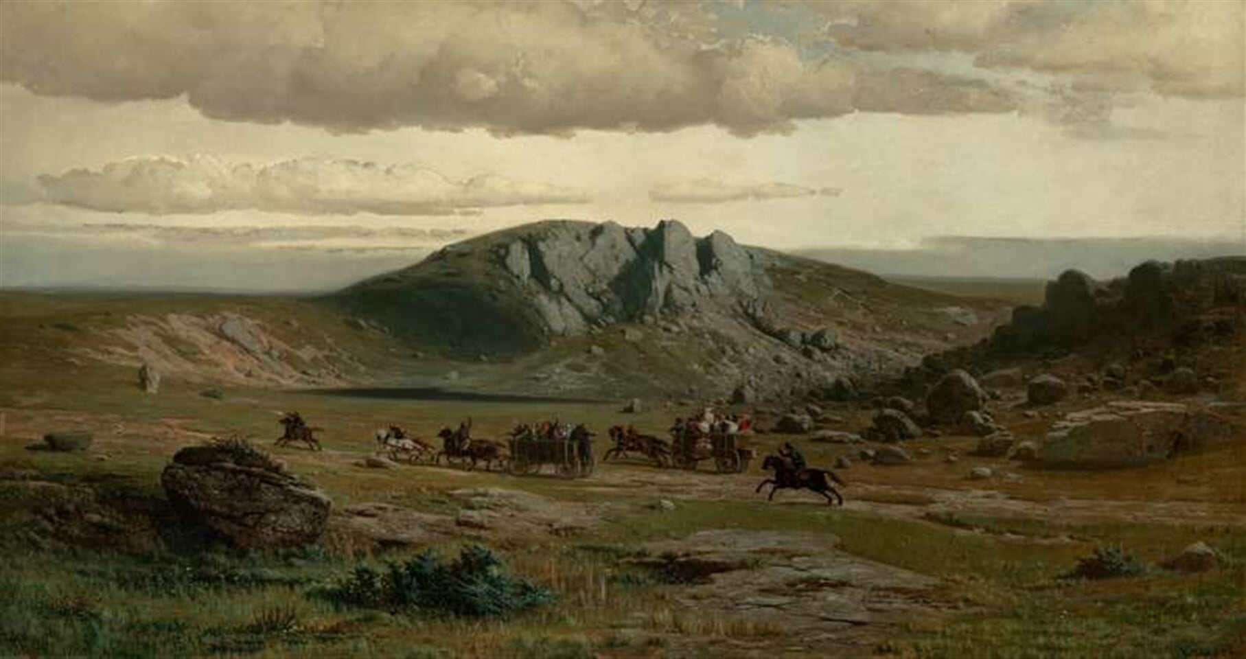 Osamělá krajina - Selská svatba