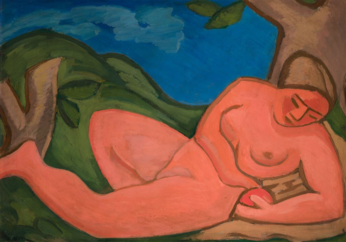 Eva s jablkem