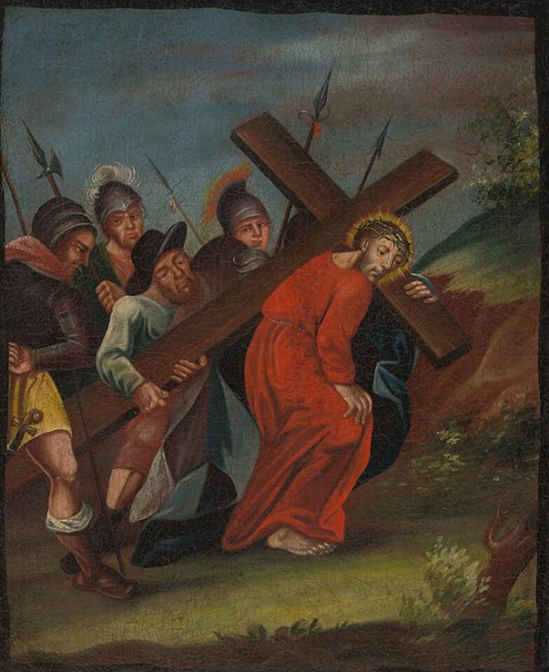 Šimon Cyrenejský (5. zastavenie Krížovej cesty)