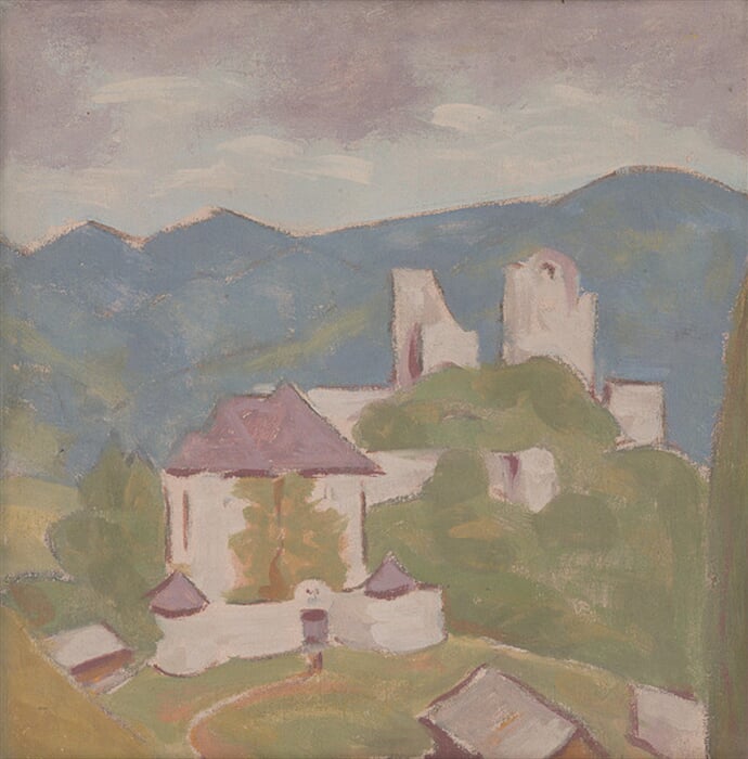 Krajina so zrúcaninou