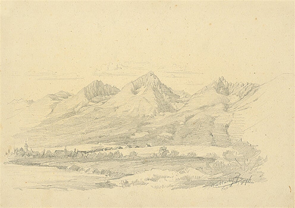 Pohľad na Veľkú a Tatry