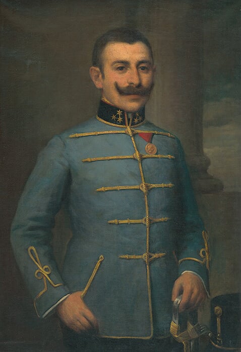 Portrét Eugena Halmiho