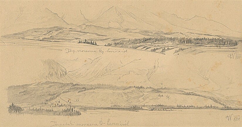 Tatry od Novej Lesnej