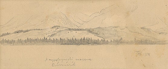 Tatry od Starej Lesnej