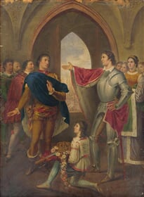 Historický výjav I.
