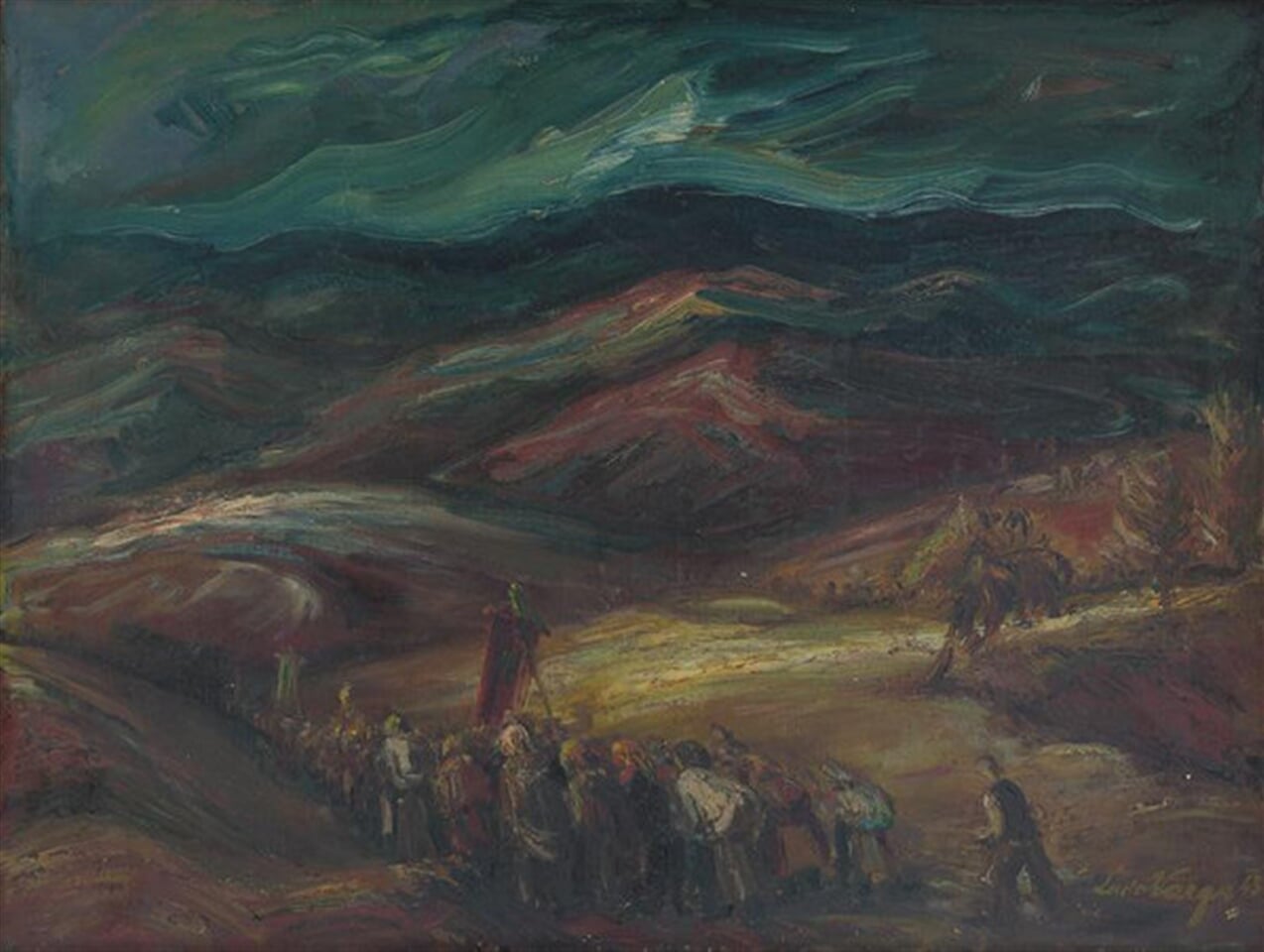 Krajina s procesiou