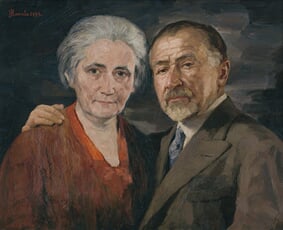 Umelec s manželkou